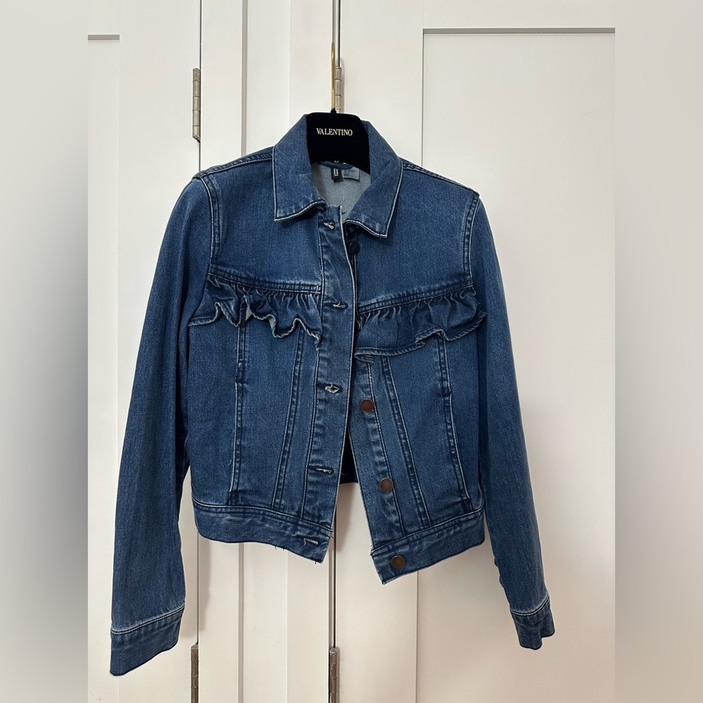 H&M denim jacket size small USED ONCE